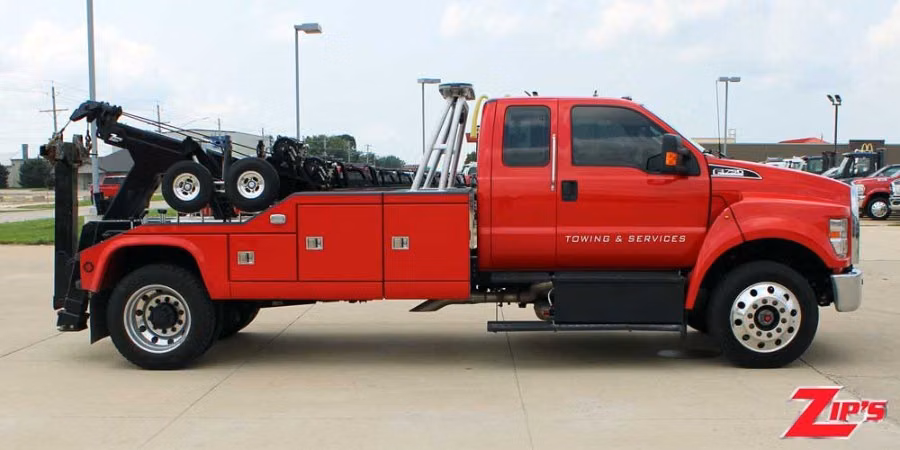 2024 Chevron 512 12 Ton Wrecker, Ford F750SDEC, 23074 Perspective View
