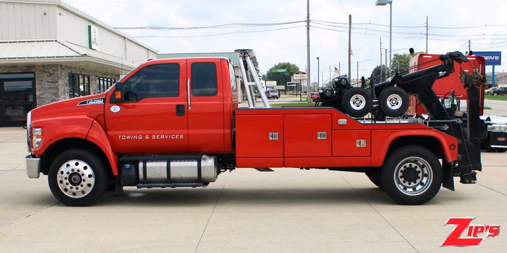 2024 Chevron 512 12 Ton Wrecker, Ford F750SDEC, 23074