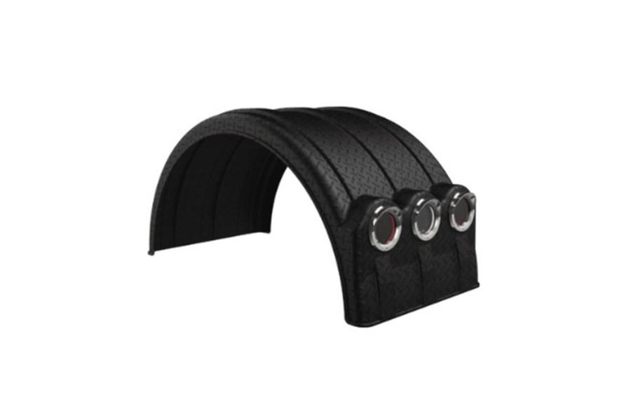 Minimizer MIN2480 Poly Fender Single/Multiple Axle for 24.5in Wheel Feature Close-up