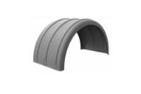 Minimizer MIN2480 Poly Fender Single/Multiple Axle for 24.5in Wheel Close Up Detail