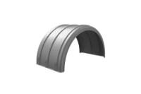 Minimizer MIN2480 Poly Fender Single/Multiple Axle for 24.5in Wheel Perspective View