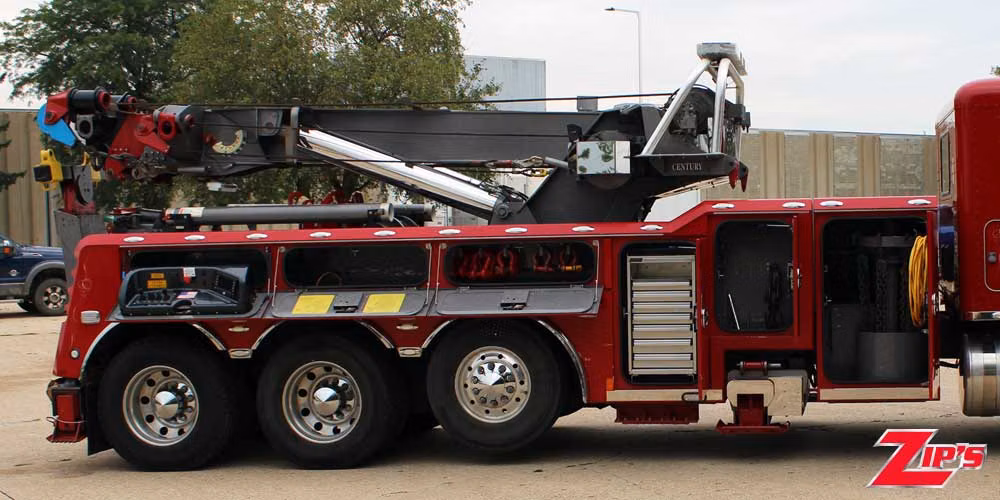 2019 Century 1150 50 Ton Rotator Wrecker, Peterbilt 567 with 36" Sleeper, 23414 Close Up Detail