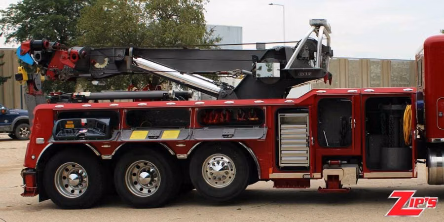 2019 Century 1150 50 Ton Rotator Wrecker, Peterbilt 567 with 36" Sleeper, 23414 Close Up Detail