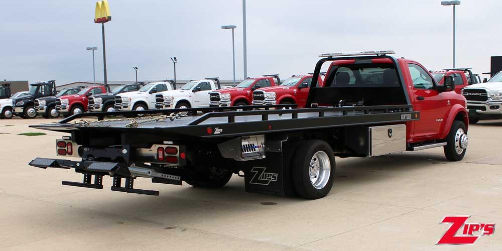 2024 Century 19' 6" Steel 10 Series Car Carrier, Dodge Ram 5500HD, 22381 Perspective View