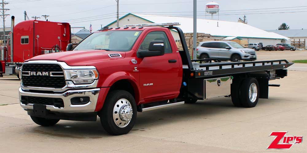 2024 Century 19' 6" Steel 10 Series Car Carrier, Dodge Ram 5500HD, 22381 Additional Angle