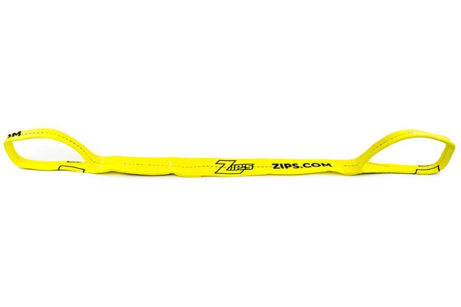 Zip's Flat Strap Eye Sling - 1 Ply Perspective View
