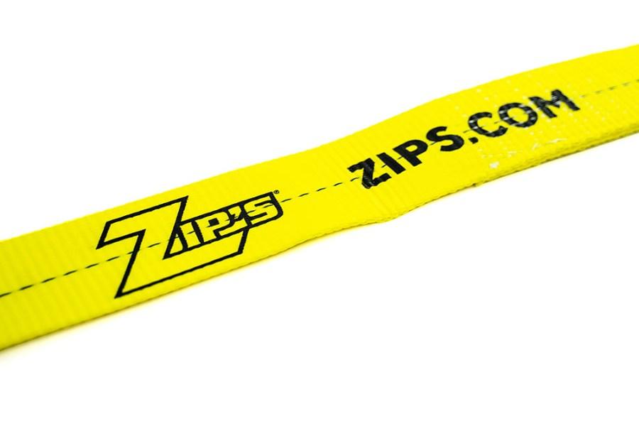 Zip's Flat Strap Eye Sling - 1 Ply Close Up Detail