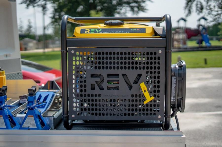 SafeAll REV Portable EV Charging System Additional Angle