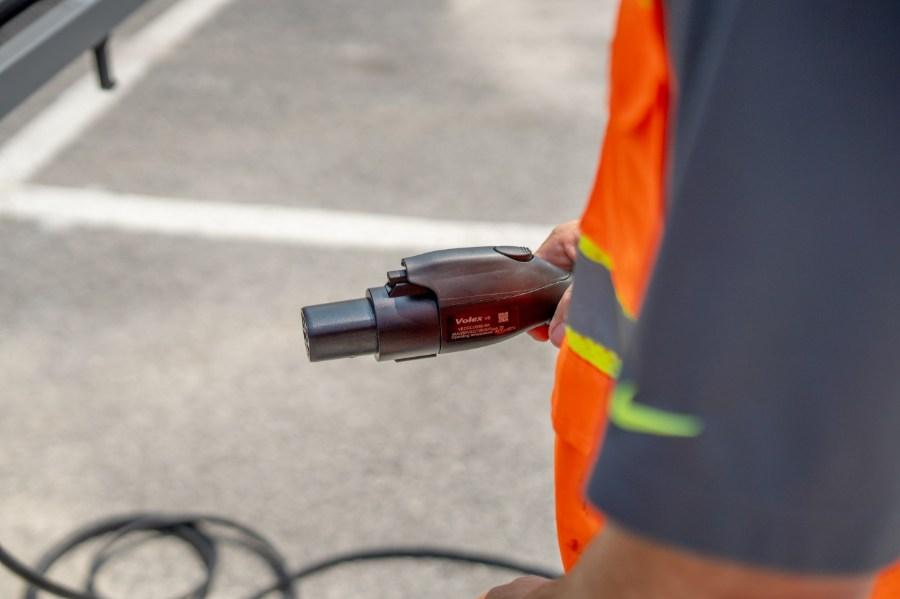 SafeAll REV Portable EV Charging System Close Up Detail