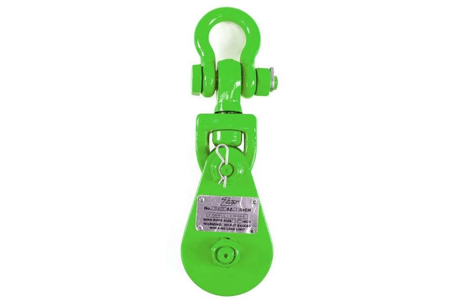 SafeAll Snatch Block with Swivel Shackle Additional Angle