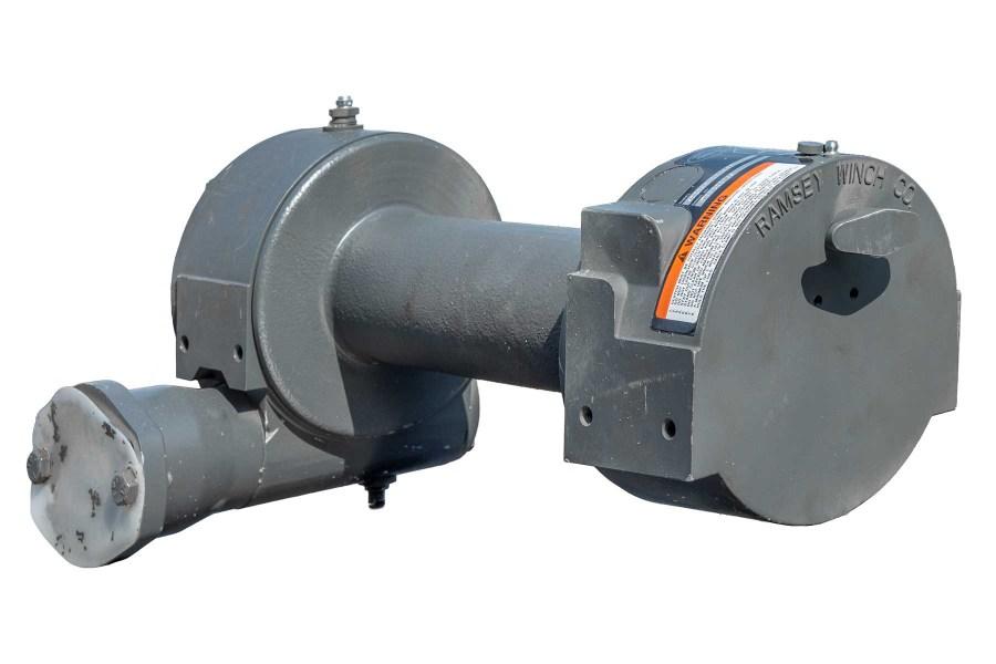 Ramsey HD-234R 8,000 lb. FOLS Hydraulic Worm Winch w/ Ram-Lok Release - WinchOnly Additional view
