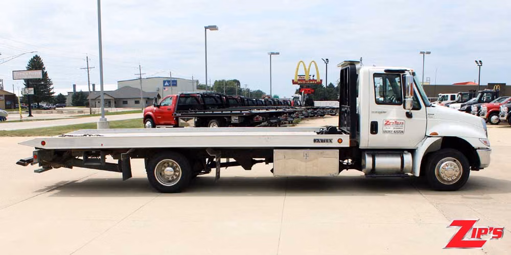 2012 Century 21' Aluminum 12 Series LCG™ Car Carrier, International 4300, 23816 Perspective View