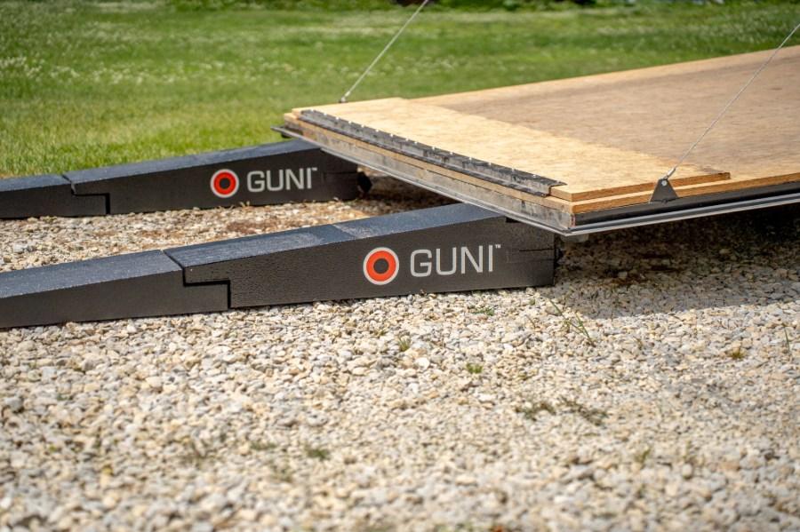 GUNI Standard Duty Loading Ramps Perspective View