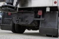 Buyers 24x21in Anti-Sail Mud Flap Bracket Perspective View