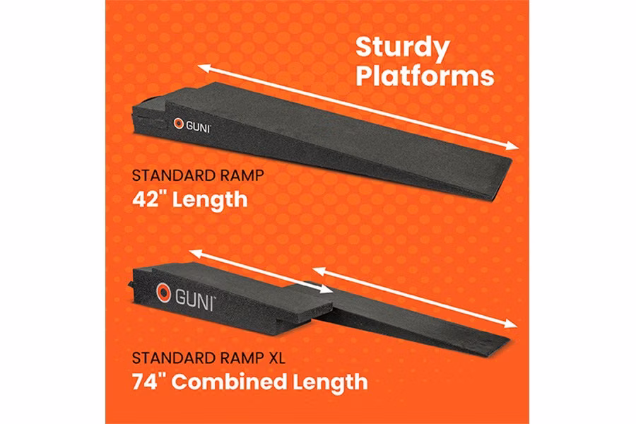 GUNI Standard Duty Loading Ramps Perspective View