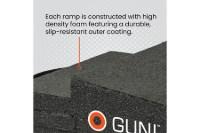 GUNI Standard Duty Loading Ramps Additional Angle
