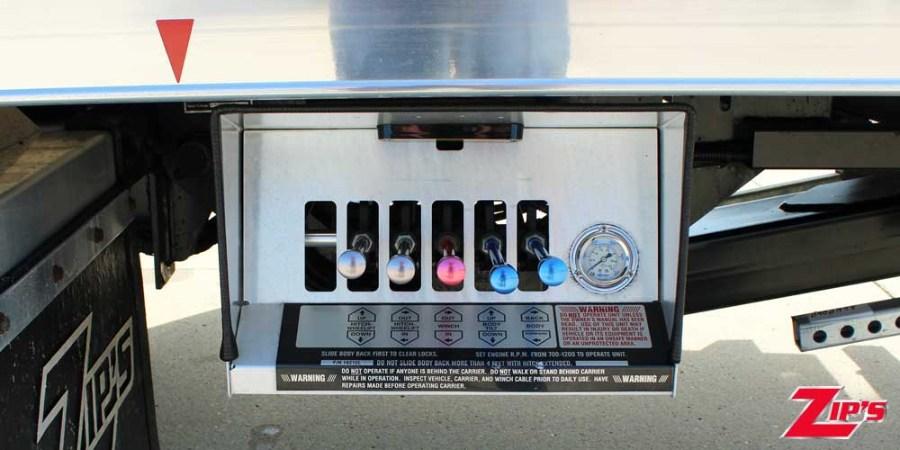 2023 Century 19' 6" Aluminum 10 Series Car Carrier, Chevrolet 5500HDCC, 23075 Feature Close-up