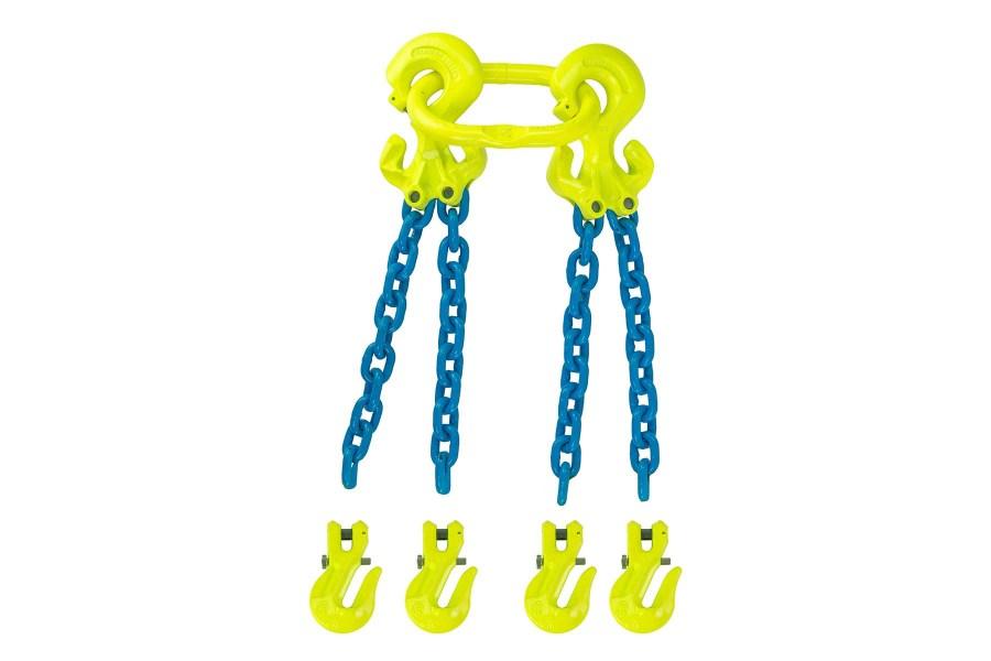 Gunnebo GrabiQ Quad Flexi-Leg Chain Sling Perspective View