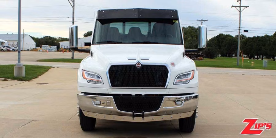 2026 Century 21' 6" Steel 12 Series LCG™ Car Carrier, International MV, 23822 Close Up Detail