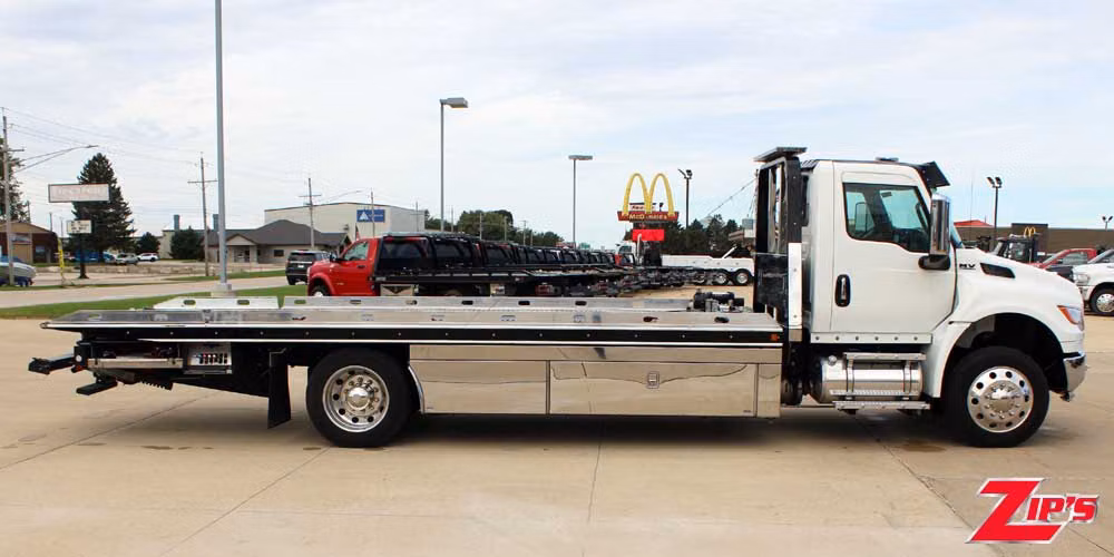 2026 Century 21' 6" Steel 12 Series LCG™ Car Carrier, International MV, 23822 Perspective View