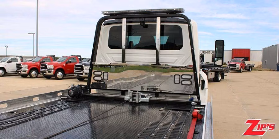 2026 Century 21' 6" Steel 12 Series LCG™ Car Carrier, International MV, 23822 Feature Close-up