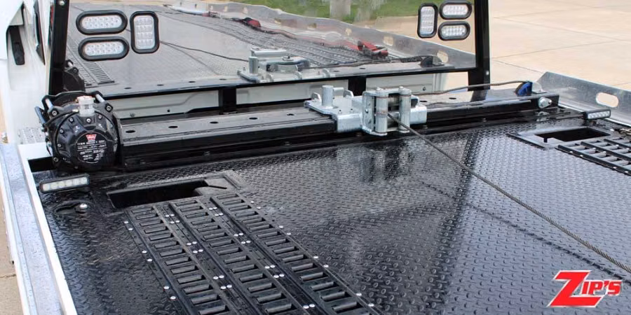 2026 Century 21' 6" Steel 12 Series LCG™ Car Carrier, International MV, 23822 Perspective View