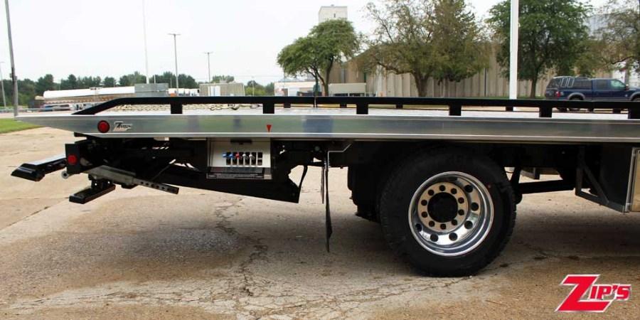 2025 Century 21' 6" Aluminum 12 Series LCG™ Car Carrier, International MV, 22044 Perspective View