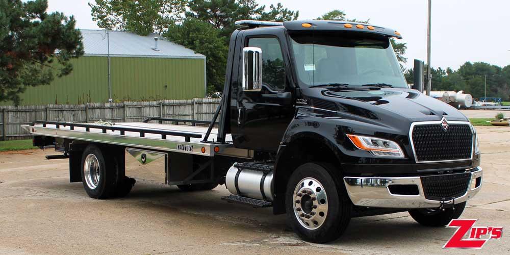 2025 Century 21' 6" Aluminum 12 Series LCG™ Car Carrier, International MV, 22044 Feature Close-up
