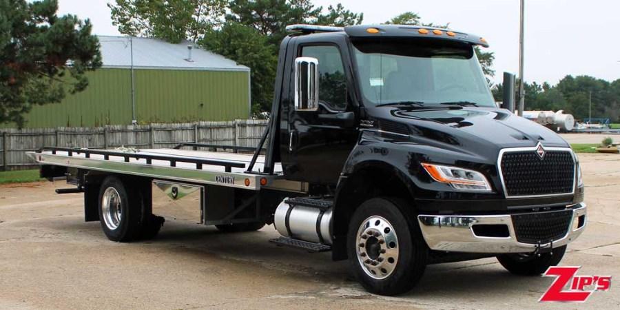 2025 Century 21' 6" Aluminum 12 Series LCG™ Car Carrier, International MV, 22044 Feature Close-up