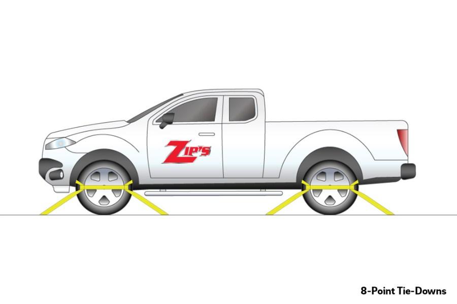 Zip's Replacement "Dog Bone" Short Strap - 10" Additional Angle