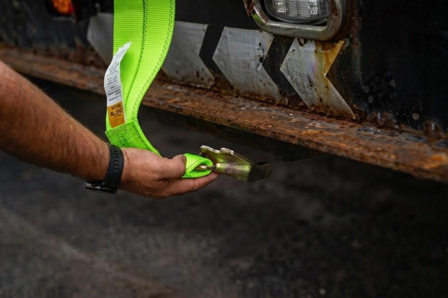 SafeAll 2" Winch Straps with Flat Hook Additional view