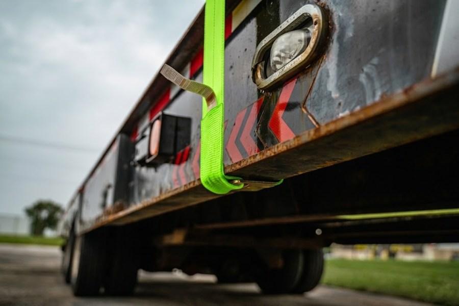 SafeAll 2" Winch Straps with Flat Hook Additional Angle