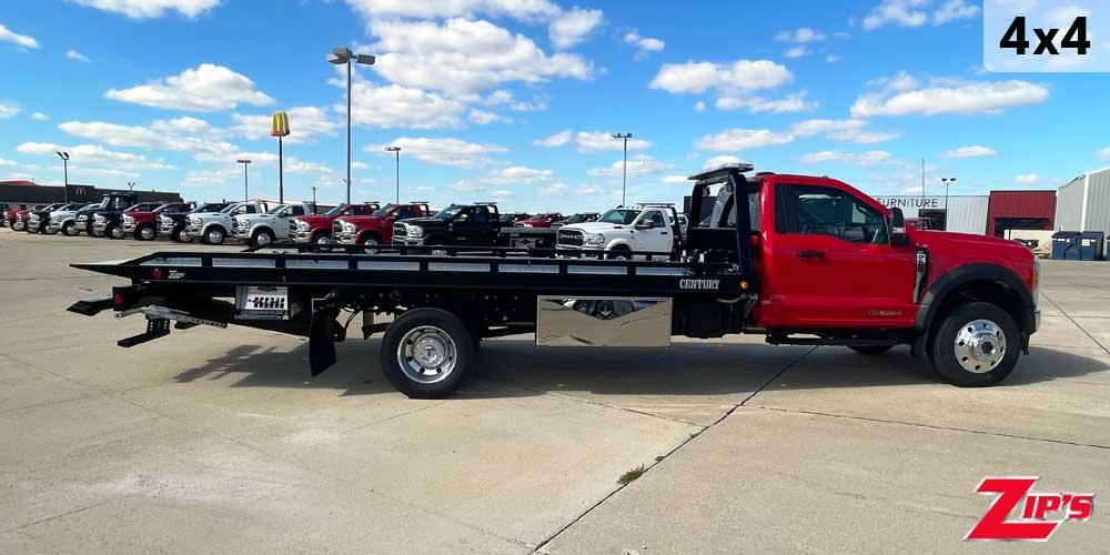 2023 Century 19' 6" Steel 10 Series Car Carrier, Ford F600SD 4X4, 21864 Perspective View