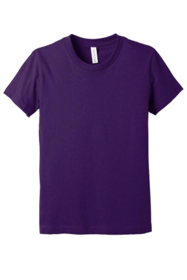 BELLA+CANVAS Youth Jersey Short Sleeve Tee Additional Angle