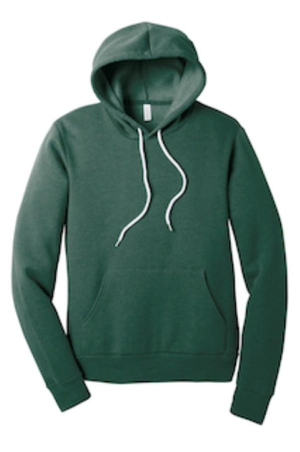 BELLA+CANVAS Unisex Sponge Fleece Pullover Hoodie Additional view