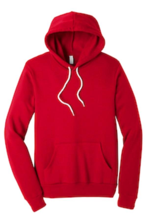 BELLA+CANVAS Unisex Sponge Fleece Pullover Hoodie Additional Angle