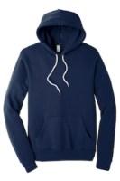 BELLA+CANVAS Unisex Sponge Fleece Pullover Hoodie Close Up Detail