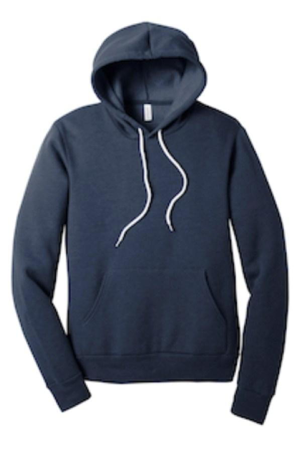 BELLA+CANVAS Unisex Sponge Fleece Pullover Hoodie Additional Angle