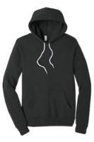 BELLA+CANVAS Unisex Sponge Fleece Pullover Hoodie Perspective View