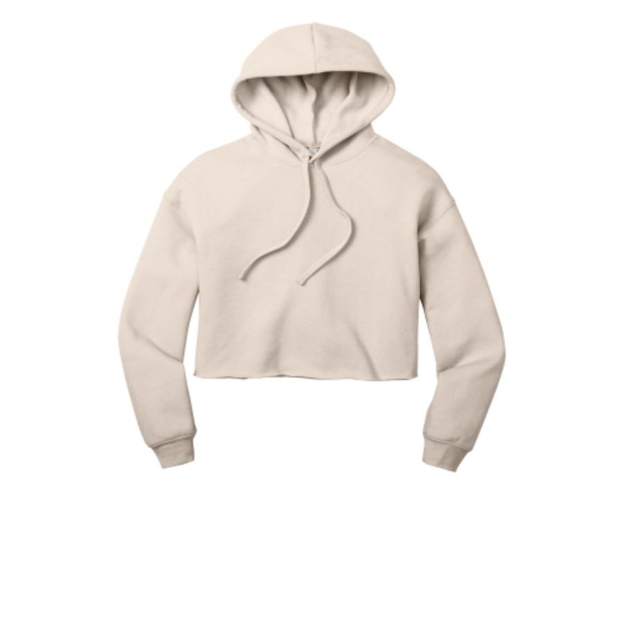 BELLA+CANVAS Women's Sponge Fleece Cropped Hoodie Additional view