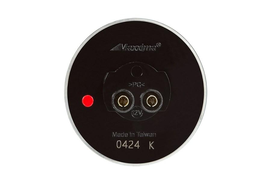 Maxxima 2" Round LED Clearance Light with Clear Lens Additional Angle