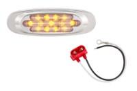 Maxxima Oval LED Clearance Light with Tiered Bezel Additional view