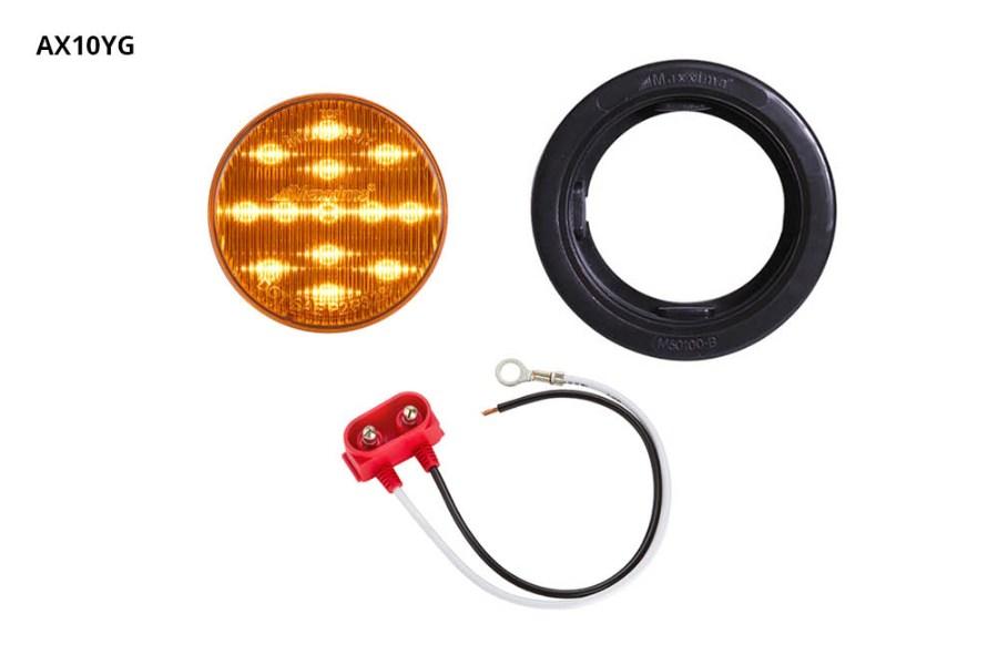 Maxxima 2" Round Clearance Light w/ Grommet Alternate View