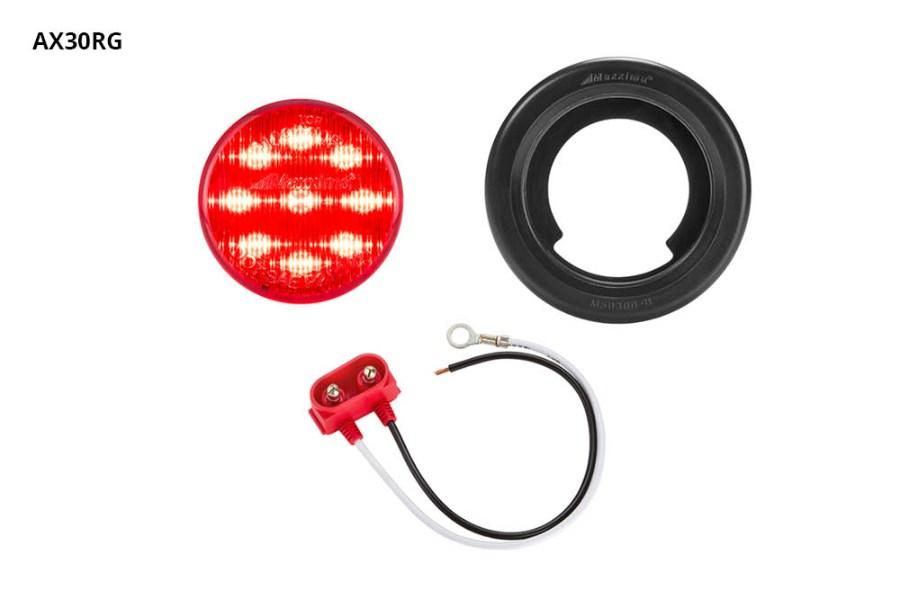 Maxxima 2" Round Clearance Light w/ Grommet Feature Close-up
