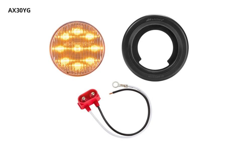 Maxxima 2" Round Clearance Light w/ Grommet Additional view