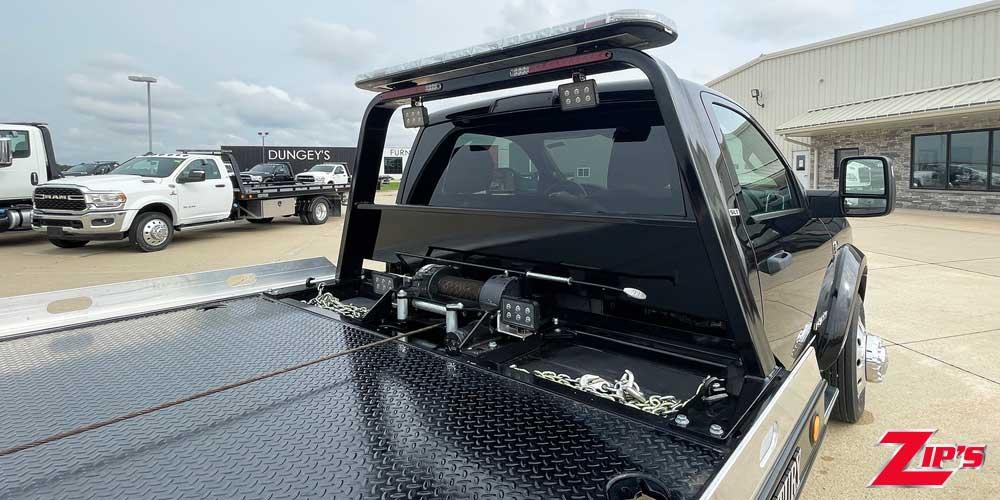 2024 Century 19' 6" Steel 10 Series Car Carrier, Dodge Ram 5500HD, 20425 Perspective View