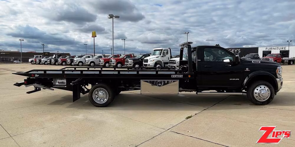 2024 Century 19' 6" Steel 10 Series Car Carrier, Dodge Ram 5500HD, 22093 Feature Close-up