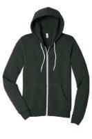 BELLA+CANVAS Unisex Sponge Fleece Full-Zip Hoodie Additional view