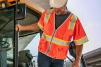 Kishigo Class 3 Fluorescent Red Heavy Duty Vest Additional view