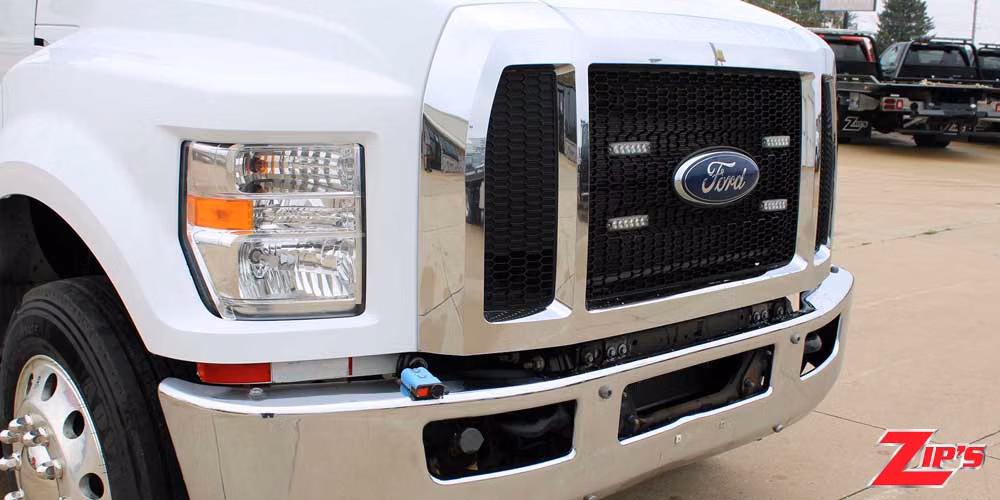 2021 Century 21' Steel 12 Series LCG™ Car Carrier, Ford F750SDEC, 23411 Feature Close-up
